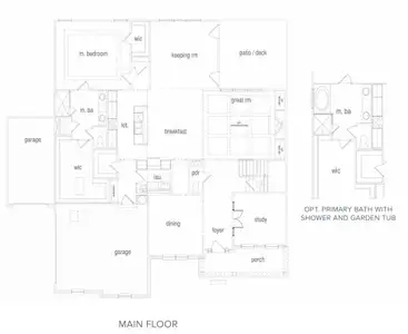 New construction Single-Family house 1285 PJ E Rd, Covington, GA 30014 plan The Brentwood II - image