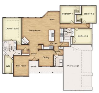 New construction Single-Family house 9013 County Road 623, Blue Ridge, TX 75424 plan Colorado II - image 5