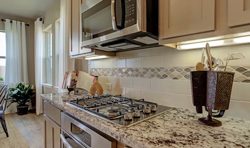 Kitchen with stainless appliances