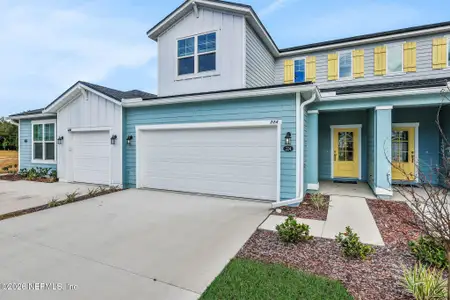 New construction Townhouse house 224 Misty Harbor Trce, Palm Coast, FL 32137 plan Sago - image