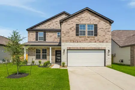 New construction Single-Family house 312 Tall Birch Dr, Hockley, TX 77447 plan Sinclair - image