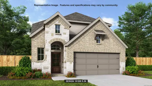 New construction Single-Family house 809 Woodland Lks, New Braunfels, TX 78130 plan 1918W - image
