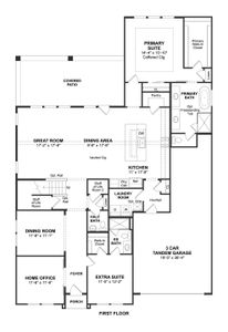 New construction Single-Family house 1016 Longbow Trl, Justin, TX 76247 plan Stirling - image 3