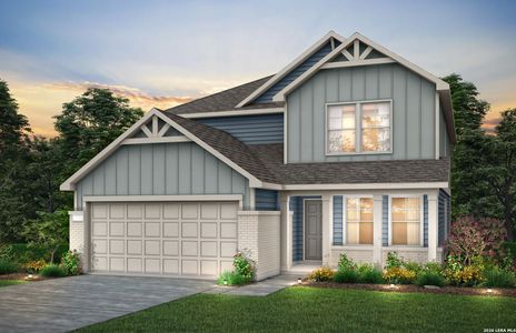 New construction Single-Family house 13426 Marlin Dock, San Antonio, TX 78245 plan Mesilla - image