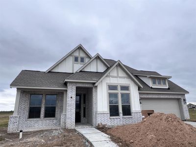 New construction Single-Family house 18723 Valencia Tangelo St, Manvel, TX 77578 Lindsay (2832-HV-50)- photo 0