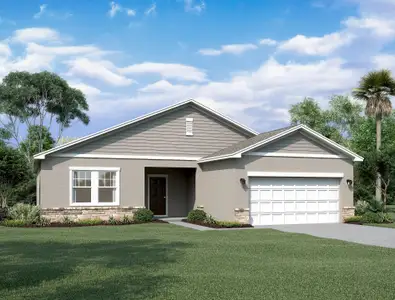 New construction Single-Family house 14967 Pisa Pkwy, Dade City, FL 33523 plan Europa - image