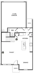 New construction Townhouse house 1983 Gentle Oak Trl, Corinth, TX 76210 plan Whitney - image 3