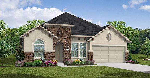 New construction Single-Family house 1801 Camay St, Leander, TX 78641 Hart (2576-CM-45)- photo 0