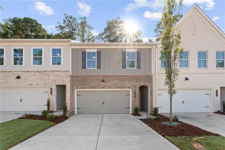 New construction Townhouse house 671 Sunstone Ln, Lawrenceville, GA 30043 - image