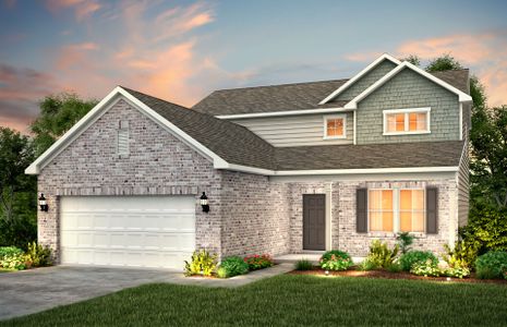 New construction Single-Family house 517 Elkwood Ln, Mcdonough, GA 30252 Hartwell- photo 0