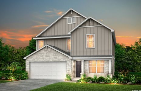 New construction Single-Family house 5175 Bay Breeze, San Antonio, TX 78245 plan Sandalwood - image
