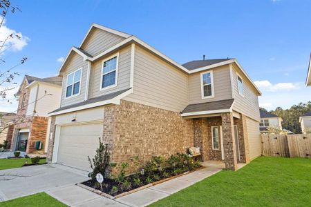 New construction Single-Family house 2378 Tavo Trails Drive, Conroe, TX 77301 Mackenzie Creek - Devonhurst II- photo 0