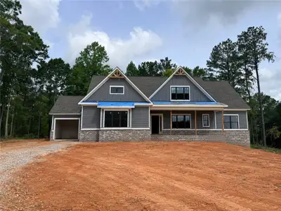 New construction Single-Family house 42 Amelia Ct, Covington, GA 30014 plan (GA) Riley A.2 3 Side Entry (with bonus) - image