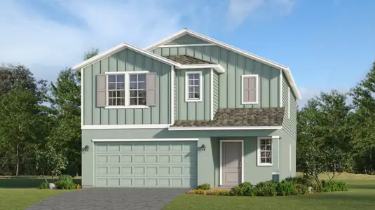 New construction Single-Family house 3542 Ambersweet Xing, Parrish, FL 34219 plan JEFFERSON - image