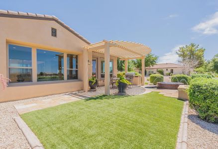 New construction Single-Family house 593 E Peach Tree St, Queen Creek, AZ 85140 Positano Exterior C- photo 32 32