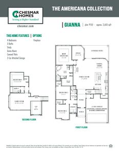 New construction Single-Family house 21875 Zion Dr, Porter, TX 77365 plan Gianna - image