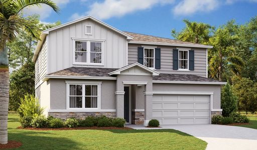 New construction Single-Family house 1772 Carnelian St, Deland, FL 32720 plan Ammolite - image