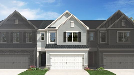 New construction Townhouse house 1017 Tea Time Trl, Durham, NC 27703 null- photo 0