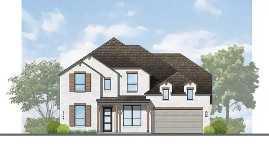 New construction Single-Family house 1105 Rock Daisy Trl, Hutto, TX 78634 plan Royston - image
