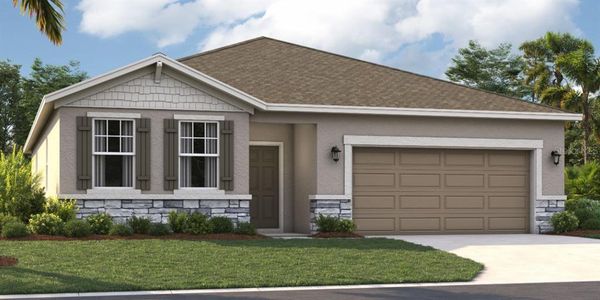 New construction Single-Family house 1379 Wood Line Drive, Deland, FL 32720 The Webber- photo 0