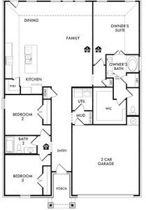 New construction Single-Family house 416 Camryn Wy, Cleburne, TX 76033 plan Lexington - image 3