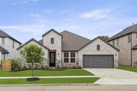 New construction Single-Family house 653 Begonia Way, Little Elm, TX 76227 Brayden- photo 0