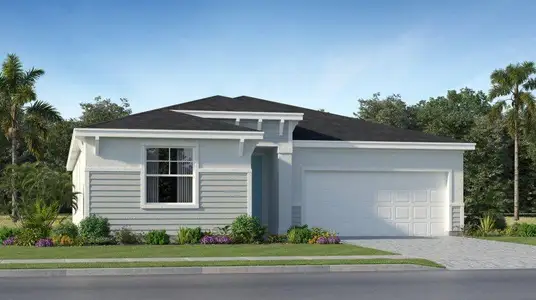 New construction Single-Family house 3695 Angler Dr, Fort Pierce, FL 34946 plan Hartford - image