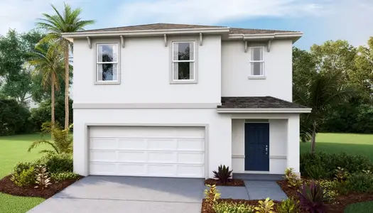 New construction Single-Family house 11928 Noble Chase Path, Dade City, FL 33525 plan Robie II - image
