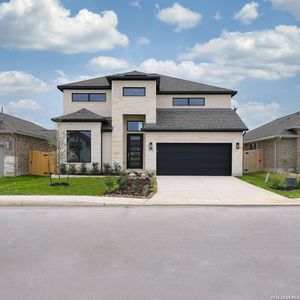 New construction Single-Family house 287 Haby Holw, San Antonio, TX 78253 plan 3553W - image