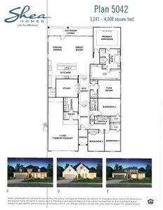 New construction Single-Family house 4234 Basin Park Drive, Manvel, TX 77578 5042- photo 0