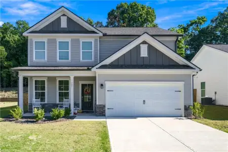 New construction Single-Family house 209 Annie Ln, Statham, GA 30666 plan The Preston - image