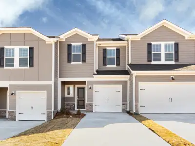 New construction Townhouse house 1744 Braemar Village Dr, Monroe, NC 28110 Topaz- photo 0