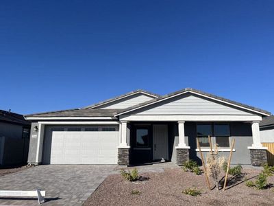 New construction Single-Family house 7684 Tether Trl, Peoria, AZ 85383 Topaz Homeplan- photo 13 13