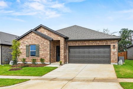New construction Single-Family house 3500 Kingdom Dr, Denton, TX 76208 plan Trenton - image