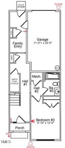 New construction Townhouse house 328 Chesapeak Commons St, Unit 142, Garner, NC 27529 null- photo 1 1