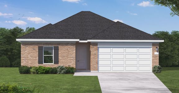 New construction Single-Family house 105 Short Toed, Cedar Creek, TX 78612 plan Starr - image