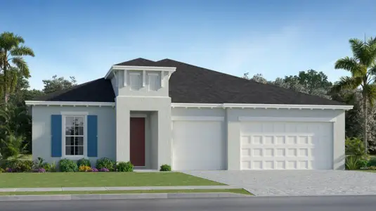 New construction Single-Family house 1380 Se Willow Oaks St, Port St. Lucie, FL 34984 plan Venice - image