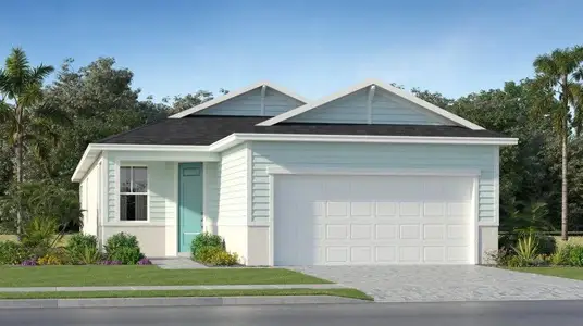 New construction Single-Family house 3243 Spanish Cedar Pl, Fort Pierce, FL 34946 plan Jessica - image