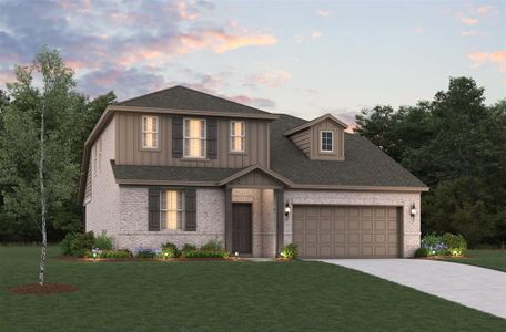 New construction Single-Family house 4125 Silverstein Street, Crandall, TX 75114 Cascade- photo 0