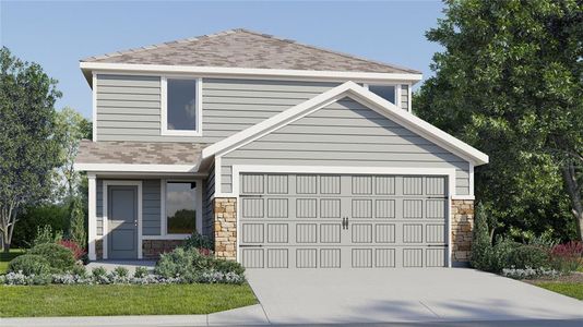 New construction Single-Family house 3885 Amers Lp, Haines City, FL 33844 plan Morrow - image