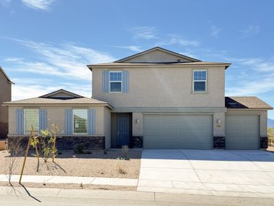 New construction Single-Family house 8968 E Moontear Wy, Vail, AZ 85641 plan Wayfarer - image