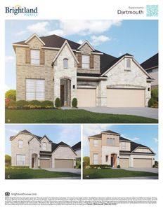 New construction Single-Family house 1100 Birchbrooke Dr, Leander, TX 78641 Classic Series - Dartmouth- photo 0