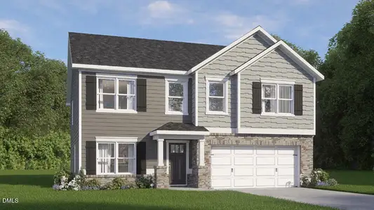 New construction Single-Family house 154 Reagan Crest Dr, Clayton, NC 27520 plan Hanover - image