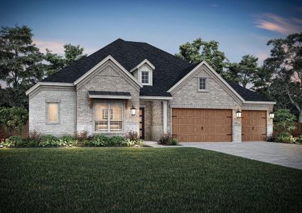 New construction Single-Family house 101 W Luna Blue Ln, Jarrell, TX 76537 plan Princeton - image