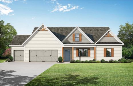 New construction Single-Family house 1024 Goldfinch Trl, Winder, GA 30680 - image