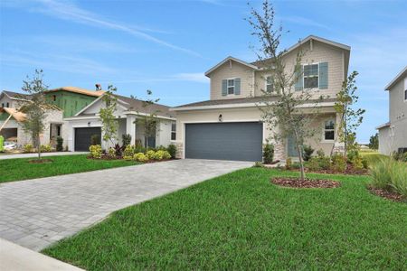 New construction Single-Family house 8090 Sunny Point Trl, Parrish, FL 34219 plan Salerno - image