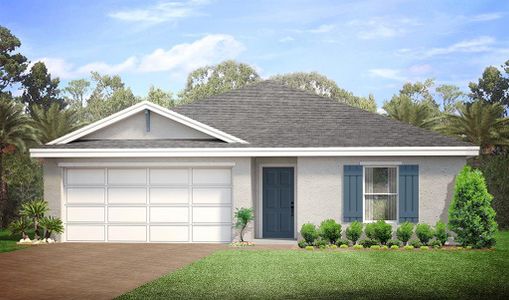 New construction Single-Family house 349 La Playa Ln, Port Charlotte, FL 33953 plan Freeport - image