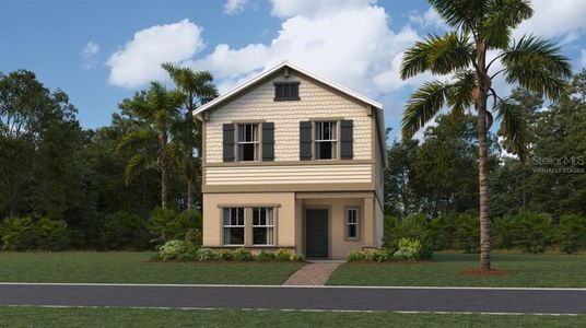 New construction Single-Family house 6657 Willow View Avenue, Orlando, FL 32829 Tahoe- photo 0