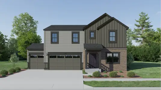 New construction Single-Family house 3479 Kingston Crest Trl, Elizabeth, CO 80107 plan Haven - image