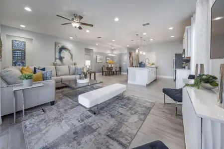 Family Room to Dining Area - Miles by Landsea Homes